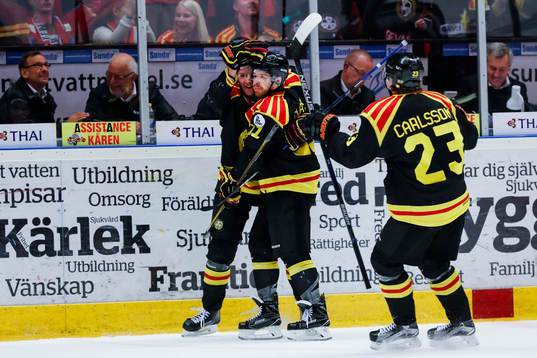 Brynäs Jonathan Pudas , Kevin Clark och Lucas Carlsson