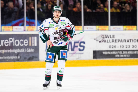 Frölundas Johan Sundström deppar