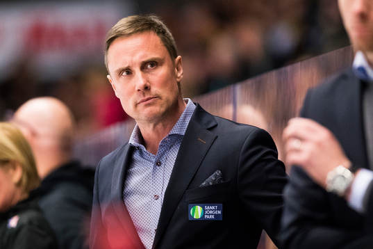 Frölundas tränare Roger Rönnberg