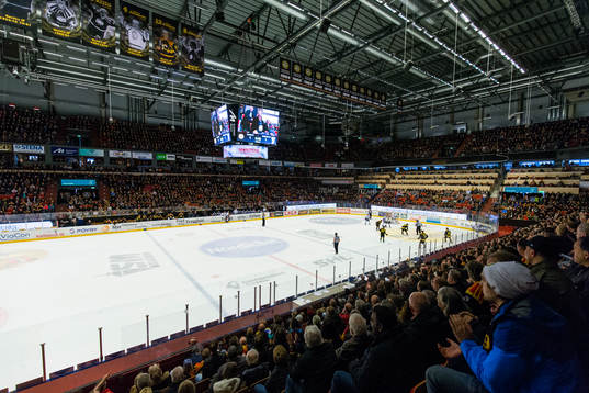 Interiör av Gavlerinken Arena