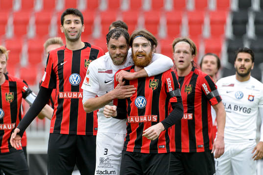Örgrytes Johan Elmander kramar om Brommapojkarnas Markus