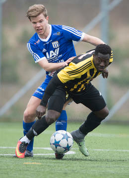i matchen i division 2 mellan IFK Hässleholm och Asarum i