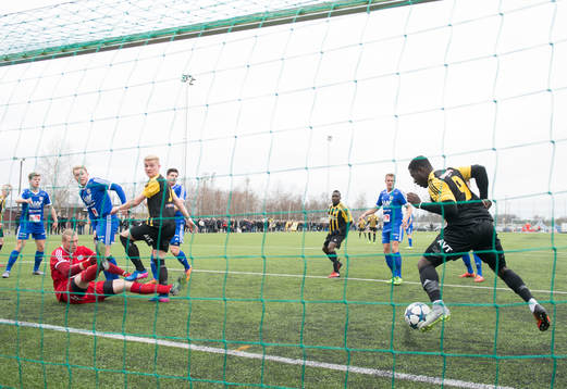 i matchen i division 2 mellan IFK Hässleholm och Asarum i