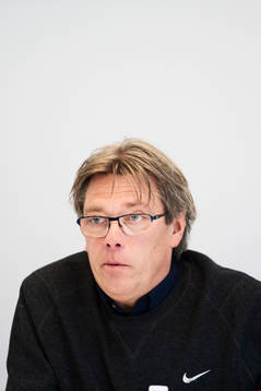 AFC Eskilstunas tränare Pelle Olsson