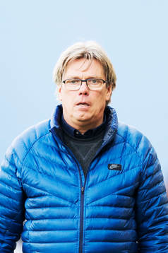 AFC Eskilstunas tränare Pelle Olsson