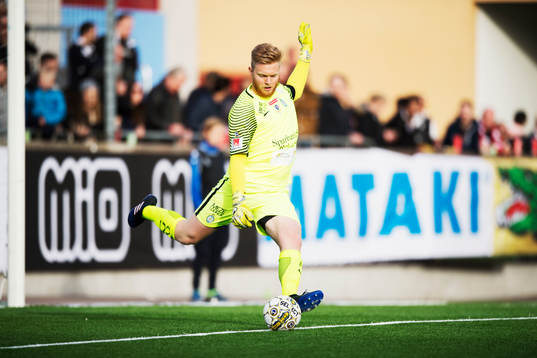 AFC Eskilstunas målvakt Tim Erlandsson