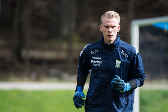 IFK Göteborgs målvakt Pontus Dahlberg