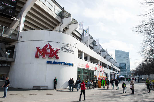 En exteriör bild på Gamla Ullevi