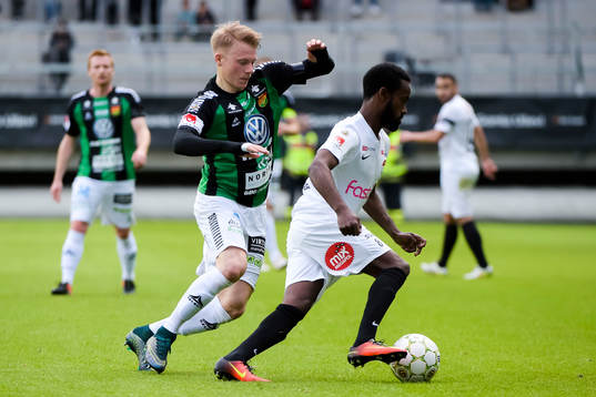 GAIS Johan Svahn och Dalkurds Ammar Ahmed