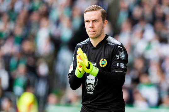 Hammarbys målvakt Ögmundur Kristinsson