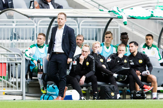Hammarbys tränare Jakob Michelsen