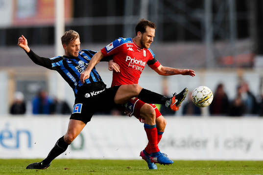 Sirius Christer Gustafsson och IFK Göteborgs Tobias Hysen