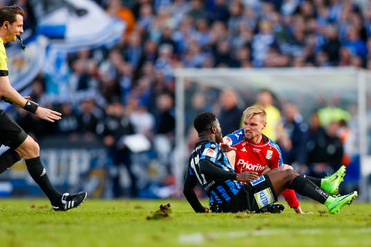 Sirius Kingsley Kofi Sarfo och IFK Göteborgs Sebastian