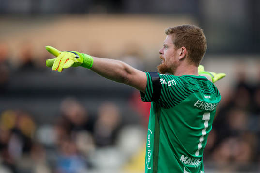 Häckens målvakt Christoffer Källqvist
