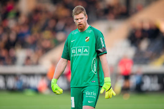 Häckens målvakt Christoffer Källqvist