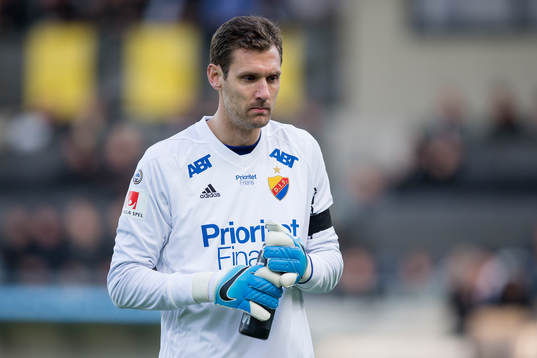 Djurgårdens målvakt Andreas Isaksson