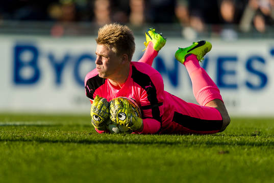 Halmstads målvakt Isak Pettersson