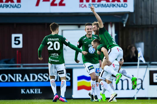 Jönköpings Tom Siwe jublar