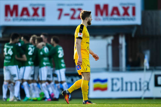 Halmstads Alexander Ruud Tveter deppar