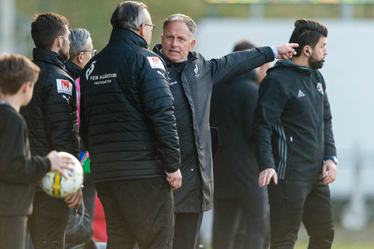 Halmstads tränare Jan Jönsson