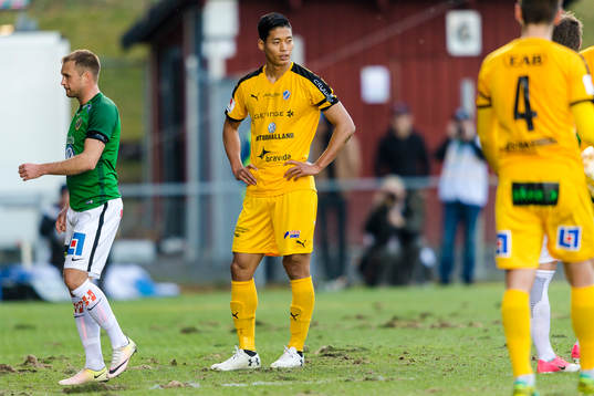Halmstads Kosuke Kinoshita deppar