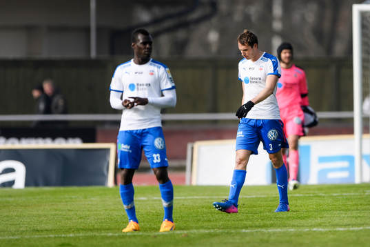 Helsingborgs Frederik Helstrup deppar