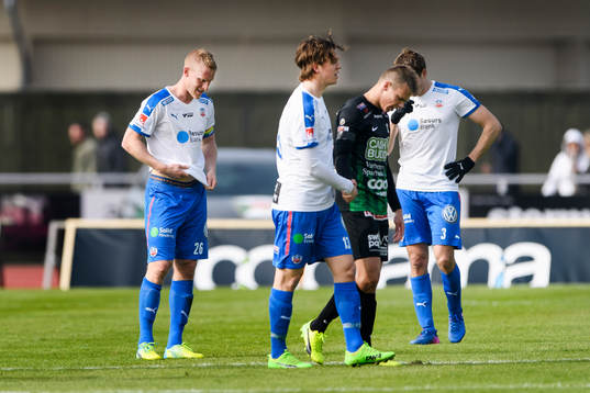 Helsingborgs Frederik Helstrup deppar