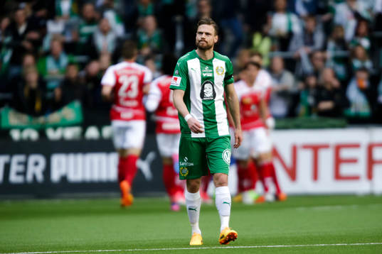 Hammarbys Arnór Smárason deppar