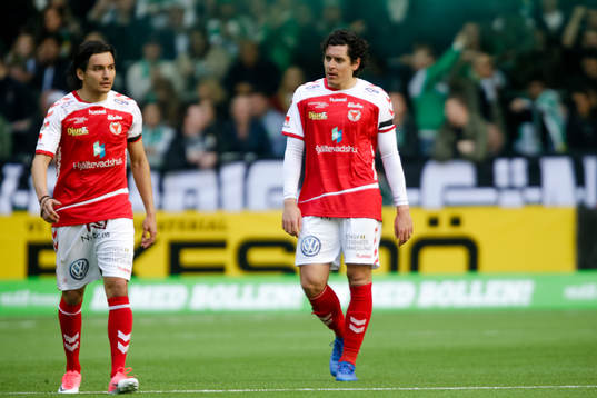 Kalmars Marko Biskupovic och Emin Nouri deppar