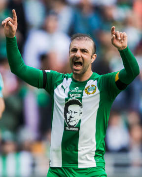 Hammarbys Kennedy Bakircioglu reagerar
