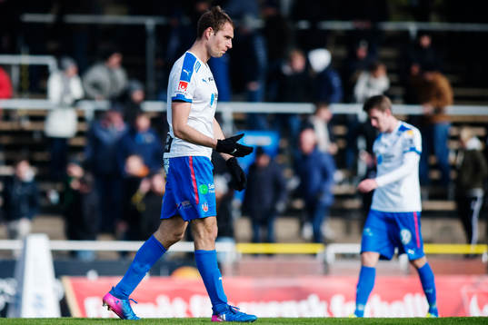 Helsingborgs Frederik Helstrup deppar