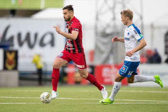 Östersunds Sotirios Papagiannopoulos mot Norrköpings