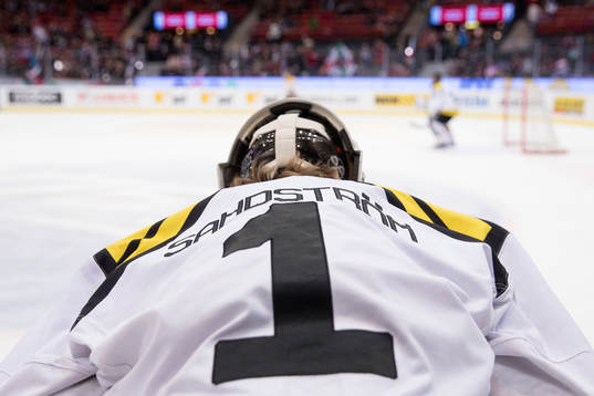 Brynäs målvakt Felix Sandström