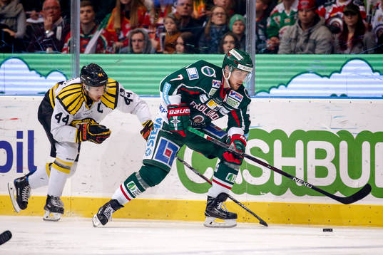 Brynäs Jacob Blomqvist och Frölundas Henrik Tömmernes