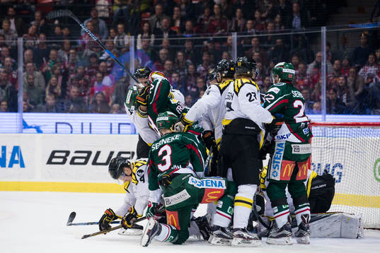 Stökigt i Brynäs målgård