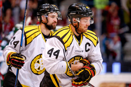 Brynäs Johan Alcén och Jacob Blomqvist deppar
