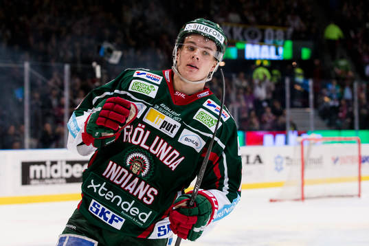 Frölundas Victor Olofsson jublar