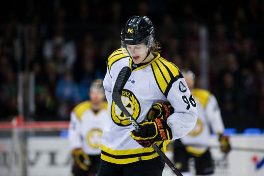 Brynäs Oskar Lindblom deppar