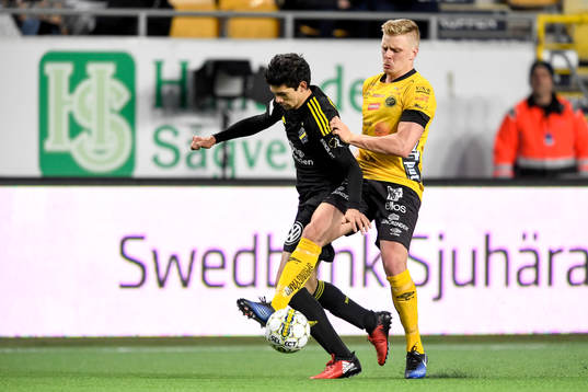 s Jesper Nyholm och Elfsborgs Per Frick