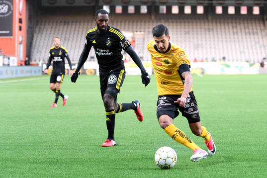 s Henok Goitom och Elfsborgs Rami Kaib