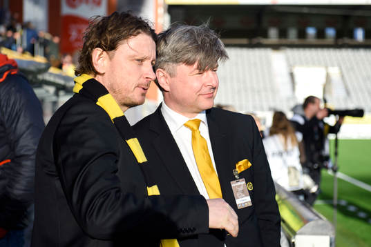 Elfsborgs sportchef Stefan Andreasson och ordförande Bo