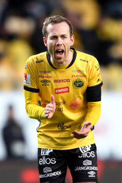 Elfsborgs Anders Randrup reagerar