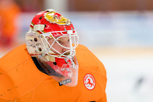 Trojas målvakt Johan Nielsen