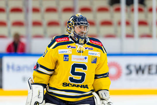 Södertäljes målvakt Alexander Sahlin