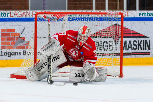 Trojas målvakt Robin Johansson