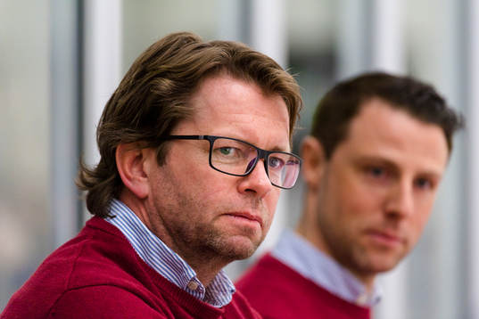 Trojas tränare Pelle Svensson