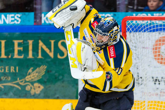 Södertäljes målvakt Alexander Sahlin