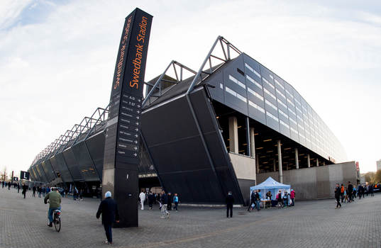 Exteriör över Swedbank Stadion