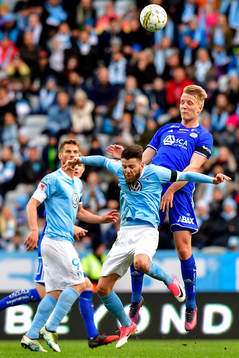 Sundsvalls Juho Porttijoki och Malmö FFs Erdal Rakip