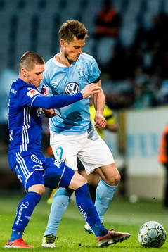 Sundsvalls Kristinn Freyr Sigurdsson och Malmö FFs Markus